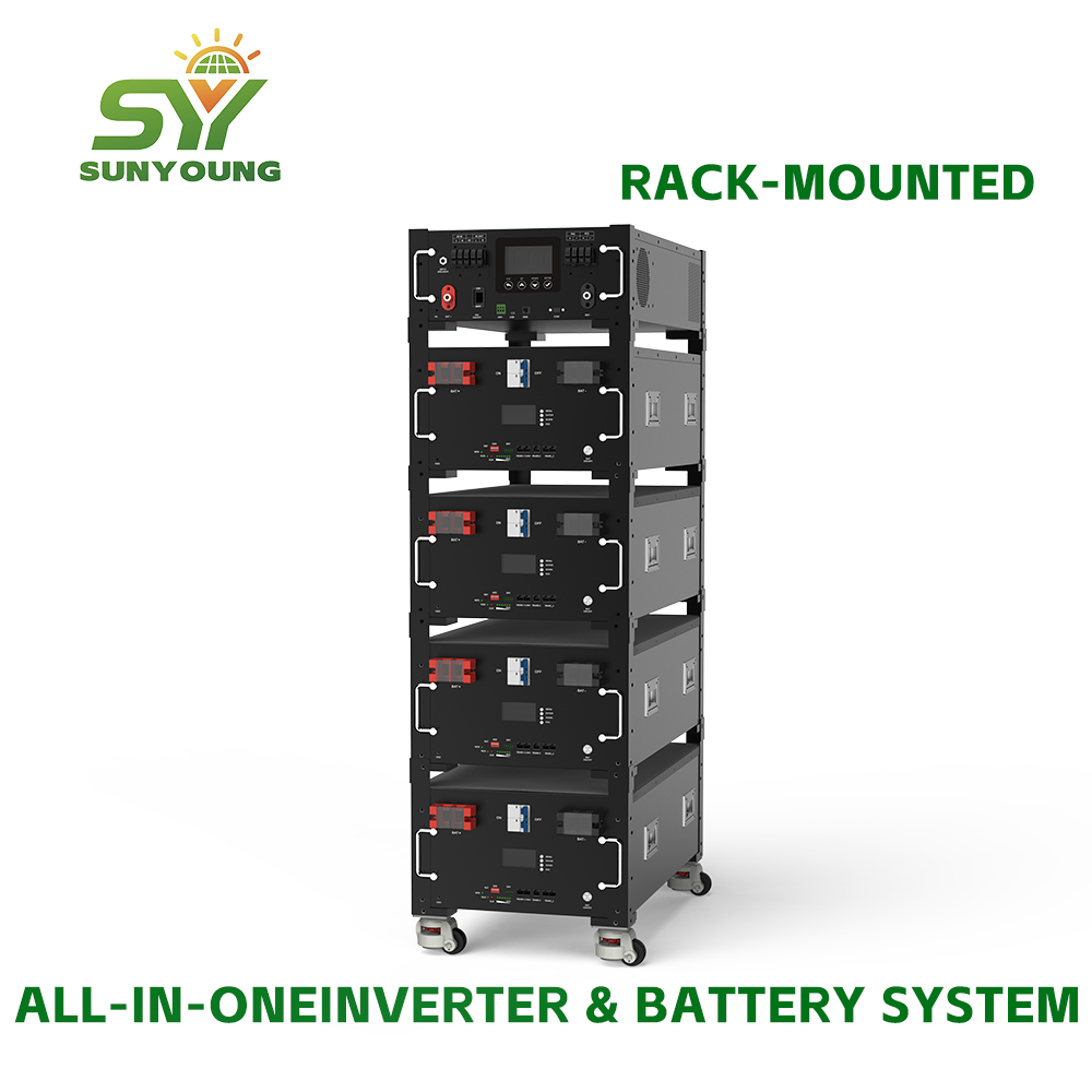 RACK-MOUNTED ALL-IN-ONE INVERTER & BATTERY SYSTEMESS 12KW+64KWH ...
