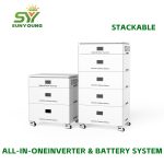 STACKABLE ALL-IN-ONE INVERTER & BATTERY SYSTEMESS 10KW+30KWHESS 12KW+60KWH