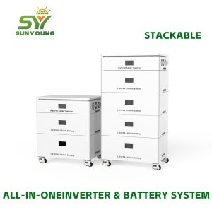 STACKABLE ALL-IN-ONE INVERTER & BATTERY SYSTEMESS 10KW+30KWHESS 12KW+60KWH