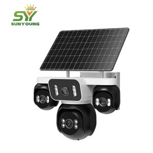 4 Lens AOV Solar Battery Camera SY-V360