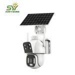 2 Lens AOV Solar Battery Camera SY-AOV-V480