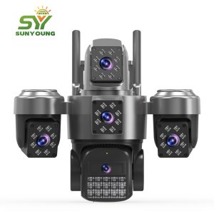 4 Lens AOV Solar Battery Camera SY-AOV-V880