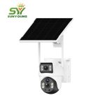 Dual View PTZ Linkage Solar -Powered 4G Camera SY-BP9